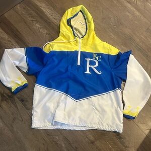 Men’s Colorblock KC Royals Windbreaker